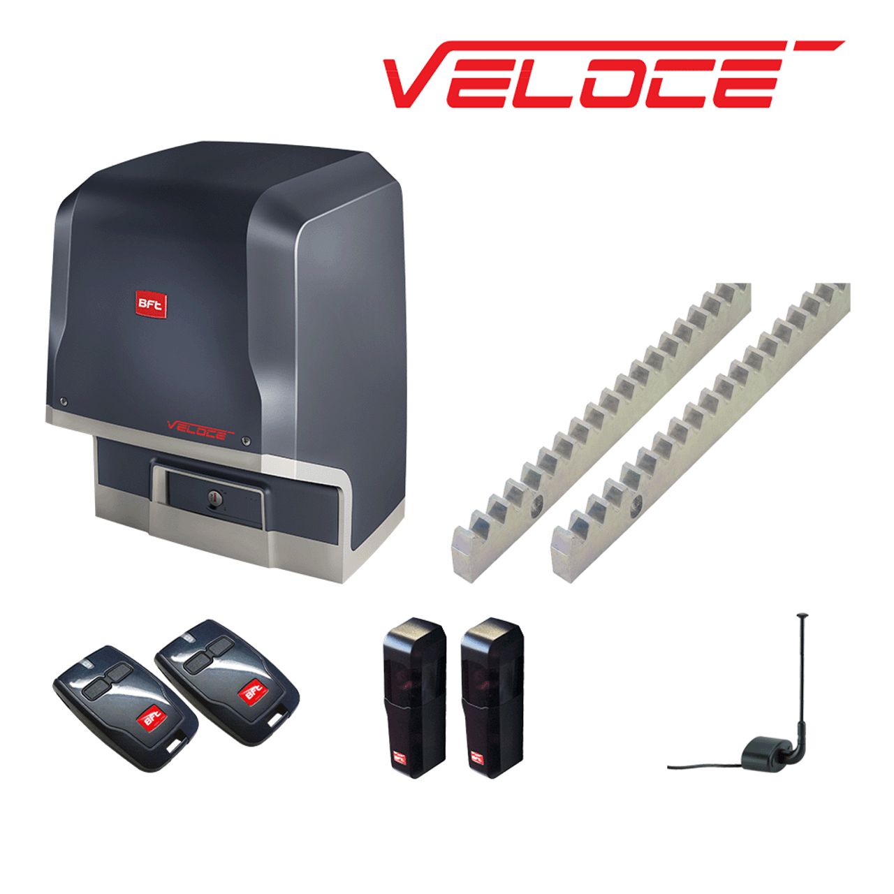 BFT ICARO VELOCE AC A2000 Sliding Gate Kit